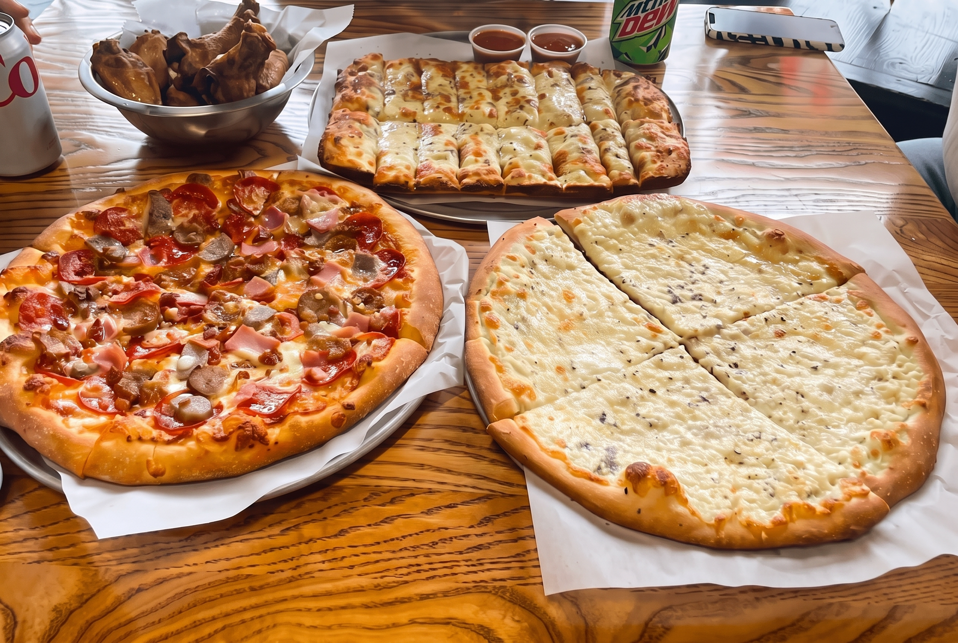Pizza, wings & more